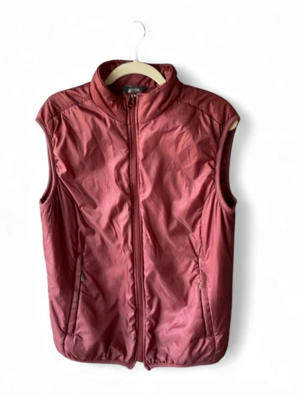 MEC Uplink Primaloft Insulated Full Zip Vest - DUSTY BERRY